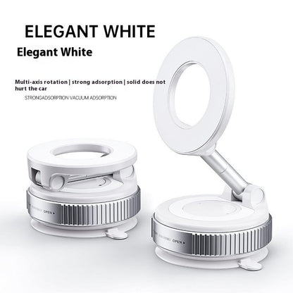 Alloy Magnetic Mobile Phone Holder for Instrument Panel-Foldable Stand with 360° Rotation & Adjustable Height Durable & Stable | ApexSourc